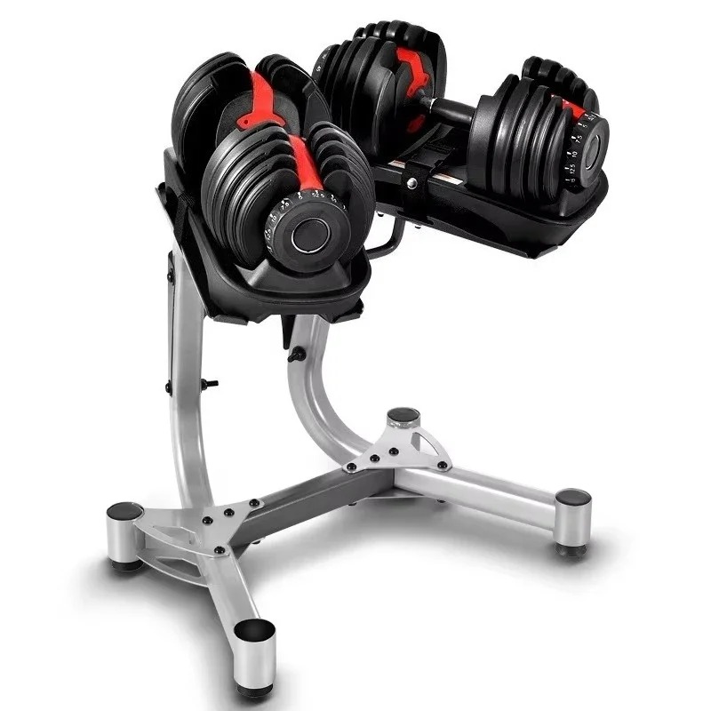 Adjustable Dumbbell Pair 40Kg - Ensemble d'haltères réglables à 15 niveaux,