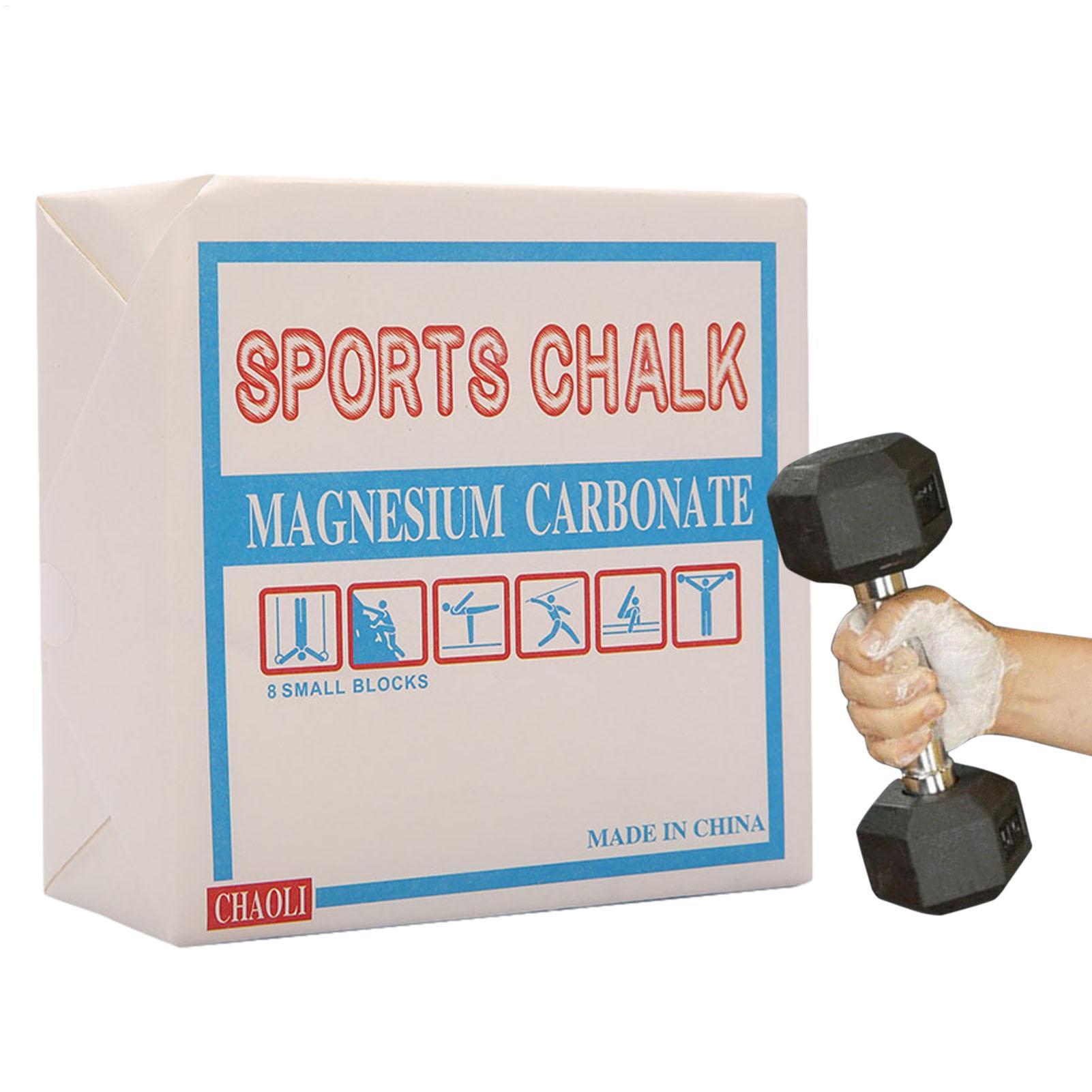 Gym Chalk Block Grip - Craie de magnésium pour haltérophilie, gymnastique,
