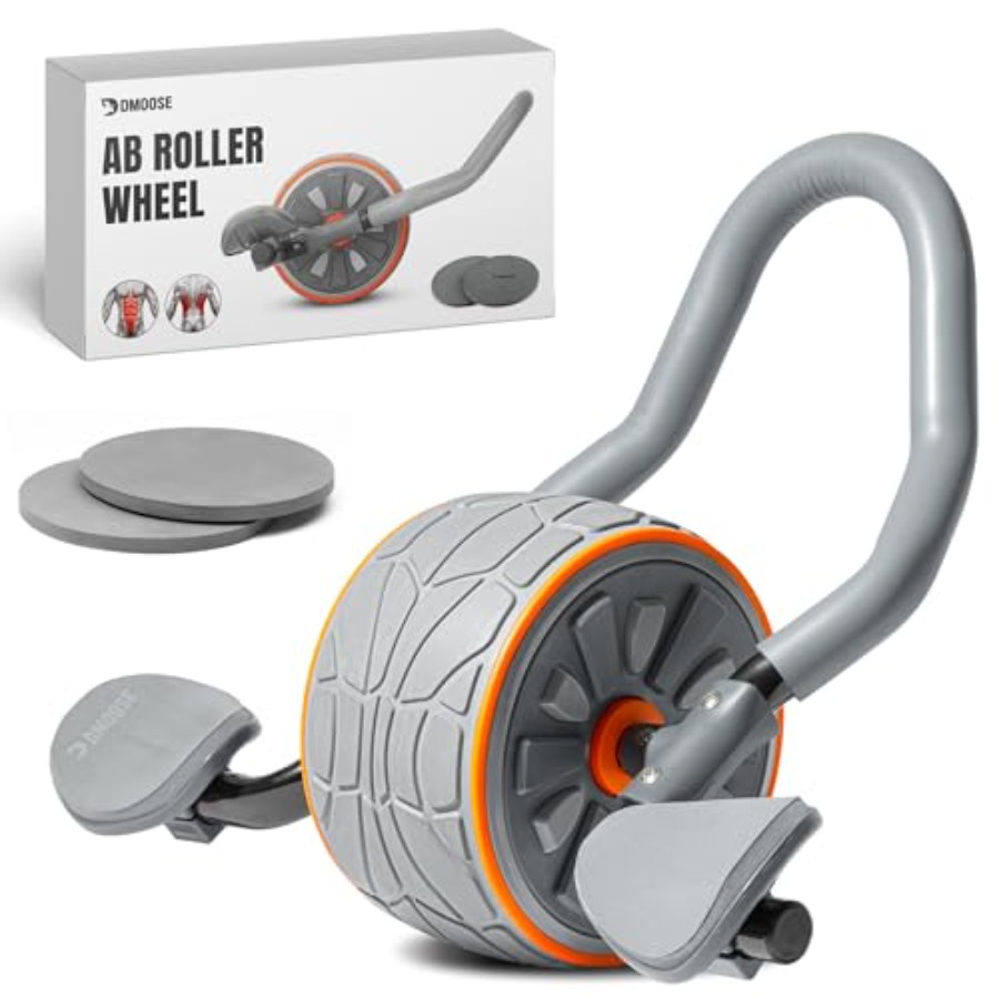 Ab Roller Wheel With Elbow Support - Roue abdominale avec support pour les