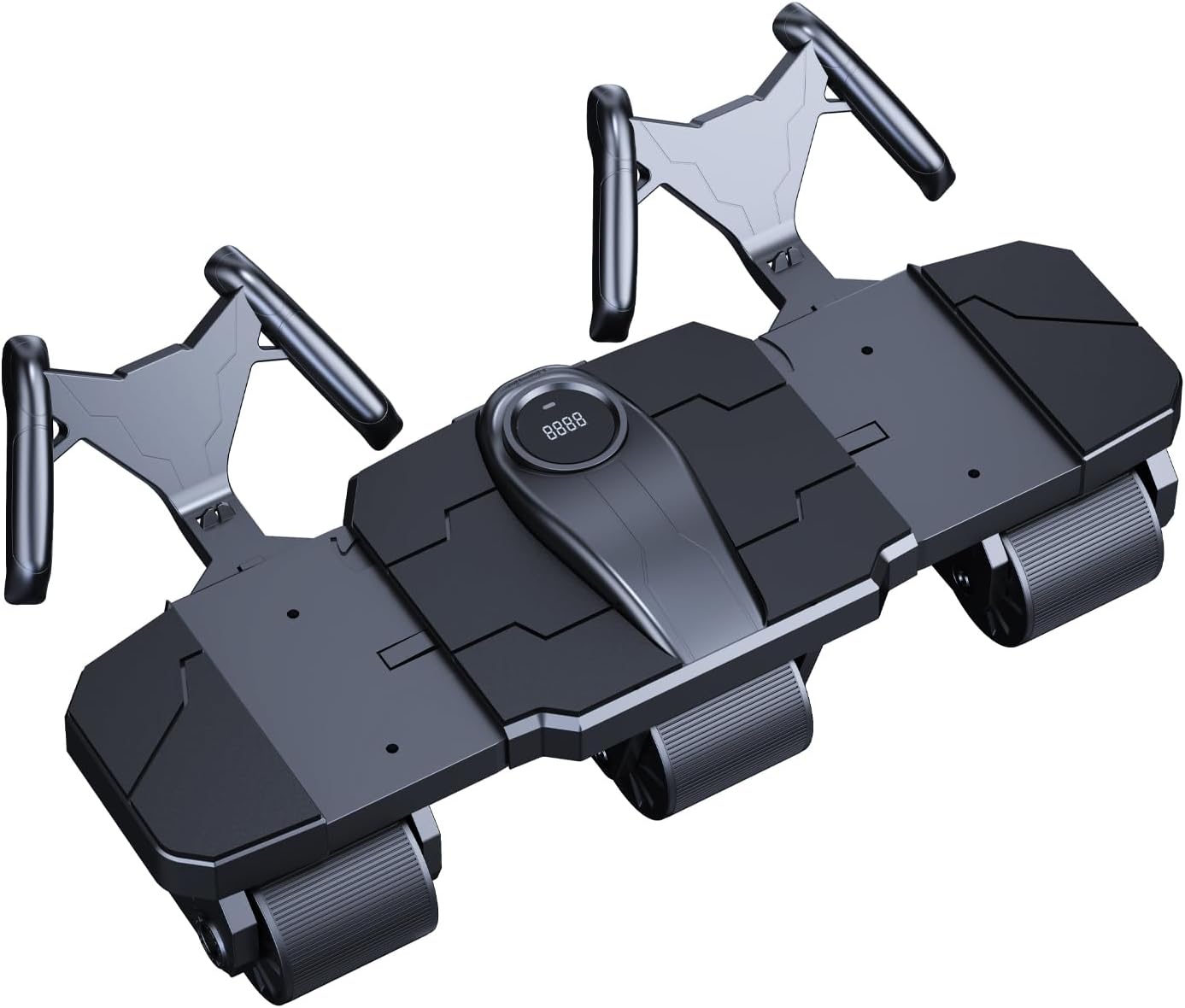 Ab Roller Wheel With Elbow Support - 2025 nouveau rouleau Ab Six roues