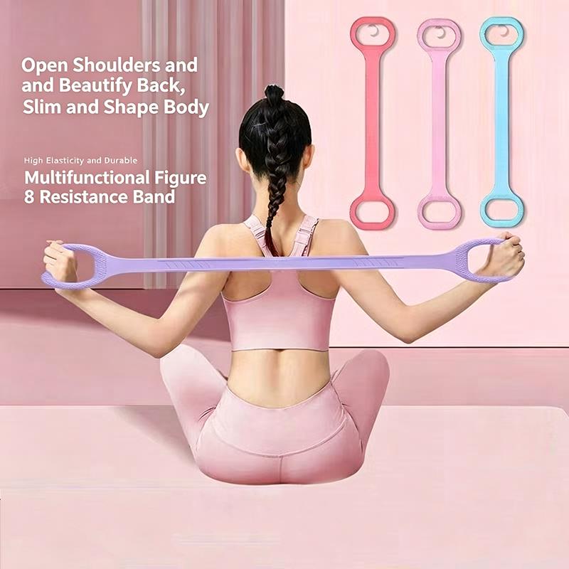 Pilates Bar Kit With Resistance Bands - Bande de résistance en forme de