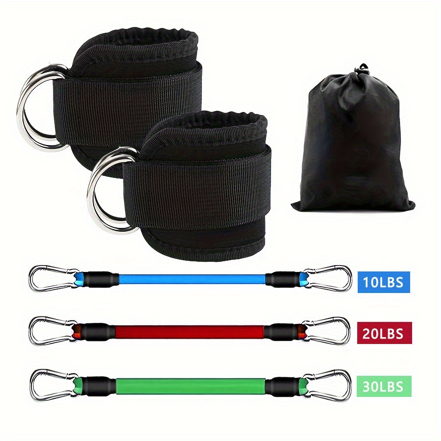 Pilates Bar Kit With Resistance Bands - Bandes de résistance de cheville 5