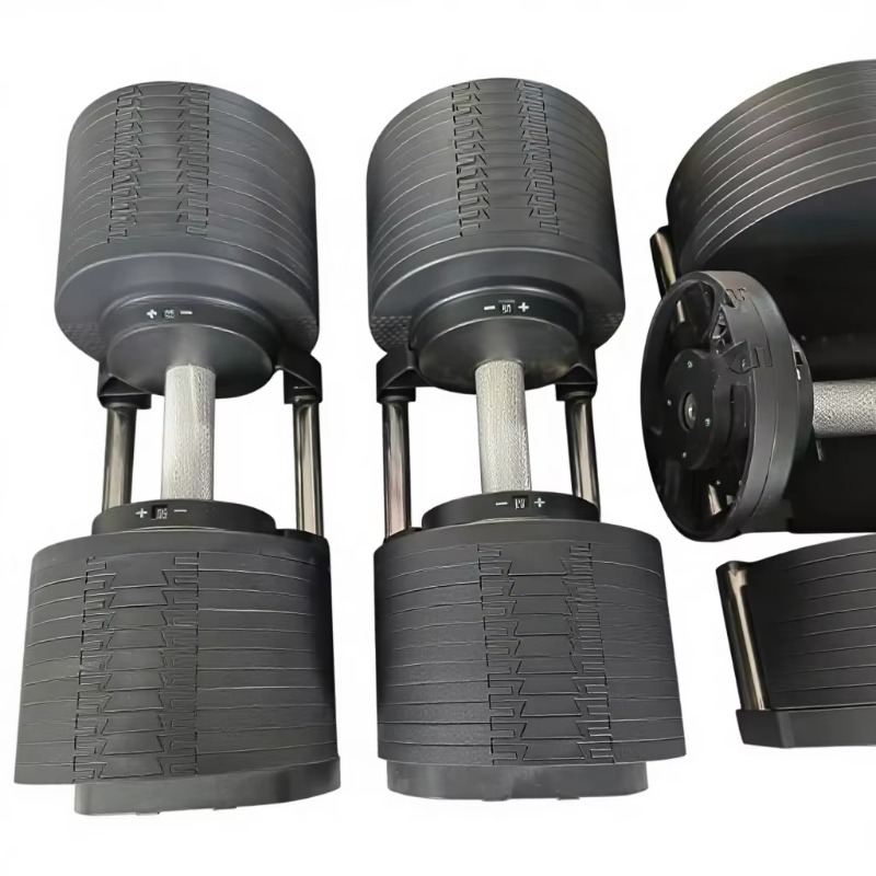 Adjustable Dumbbell Pair 40Kg - Ensemble d'haltères réglables à plaques de
