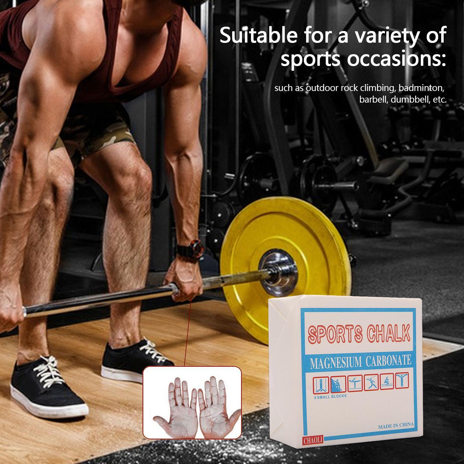 Gym Chalk Block Grip - Bloc de craie antidérapant pour la