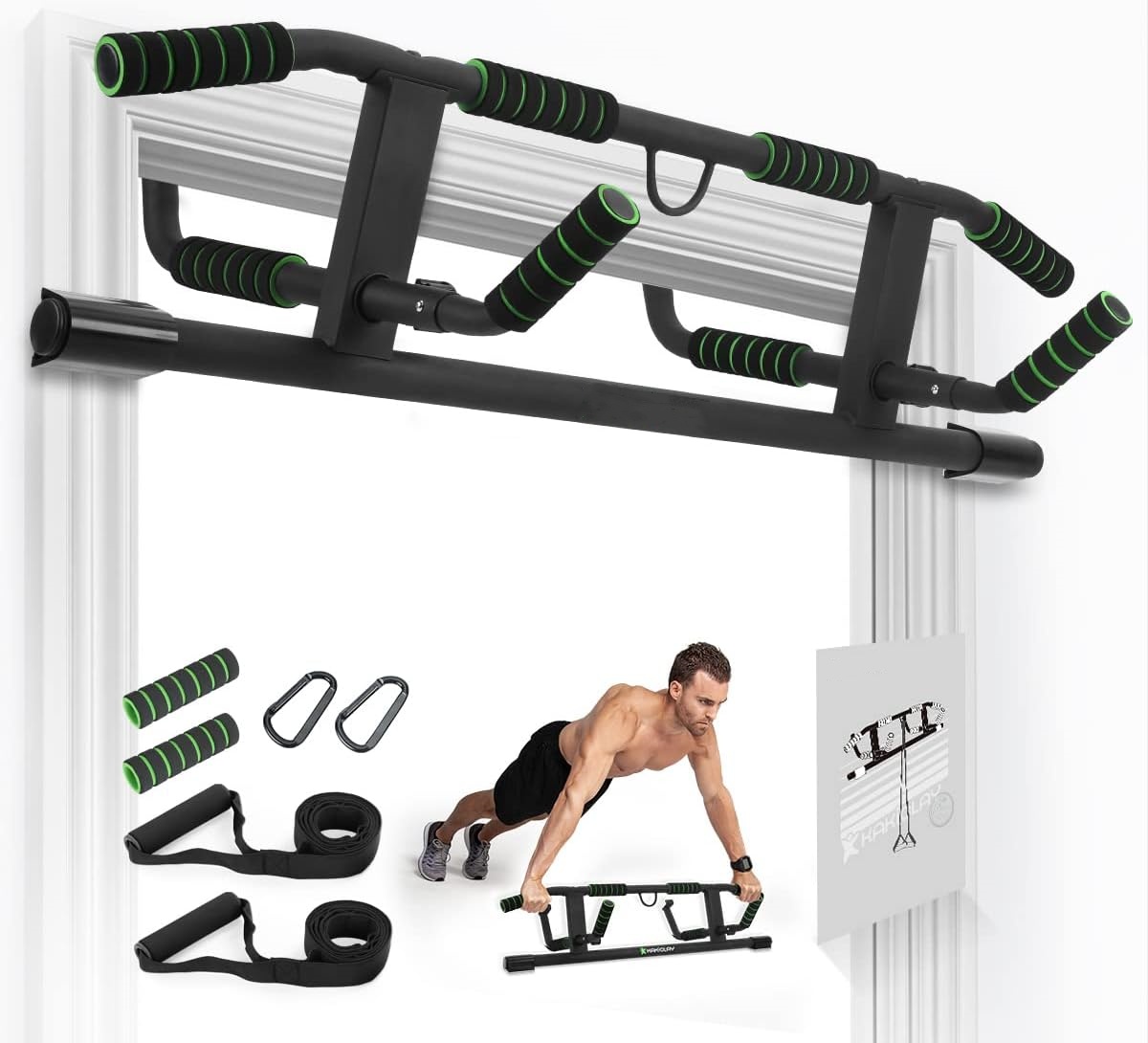 Door Pull Up Bar No Screw - Barre de traction pour cadre de