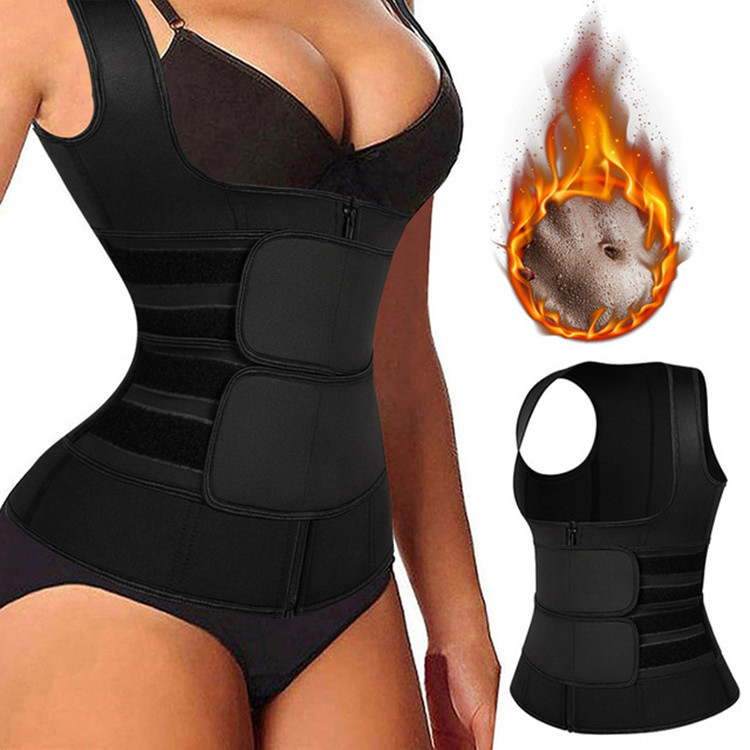 Sweat Waist Trainer Belt Neoprene - Haut de sauna en néoprène pour