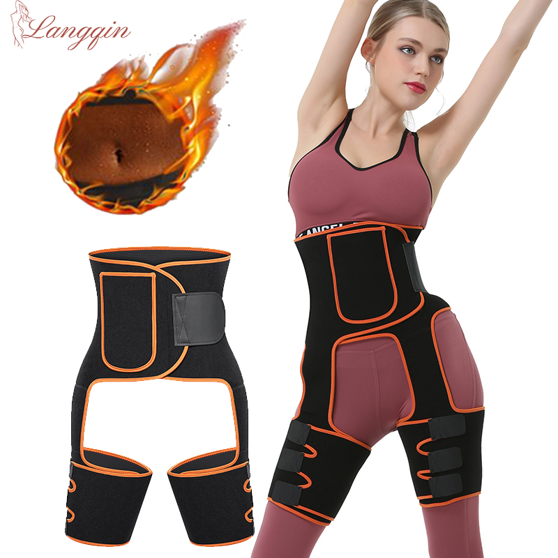 Sweat Waist Trainer Belt Neoprene - Bandes de Sumanquer Amincissantes pour Femme,