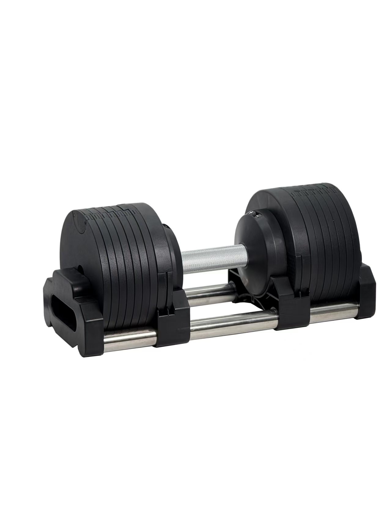 Adjustable Dumbbell Pair 40Kg - Paire d'haltères réglables avec des intercalaires