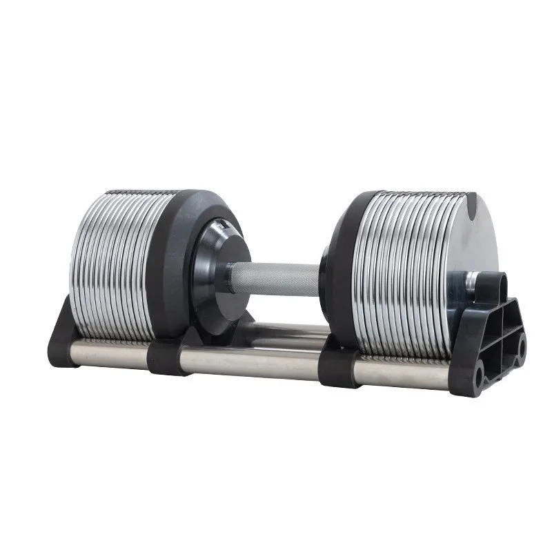Adjustable Dumbbell Pair 40Kg - Haltères réglables en acier inoxydable pour