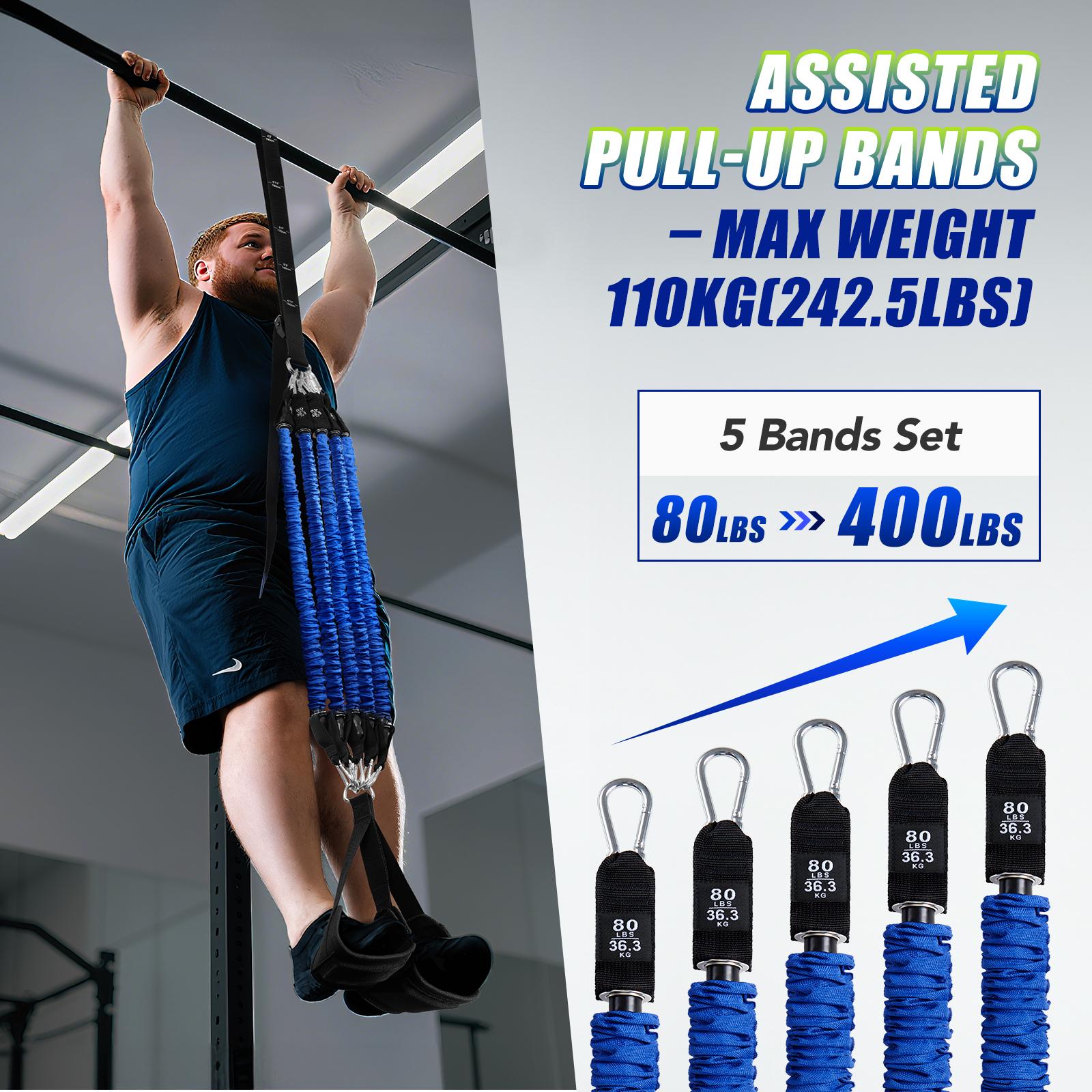 Ensemble de bandes d'assistanc - Resistance Bands Set With Handles avis et prix