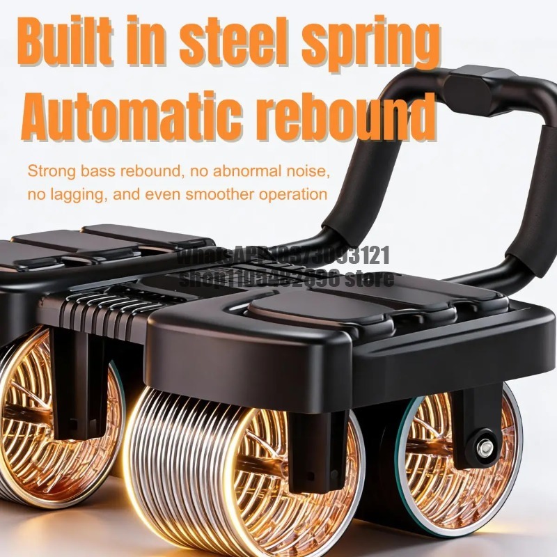Rouleau Abdominal 2-en-1 avec  - Ab Roller Wheel With Elbow Support avis et prix