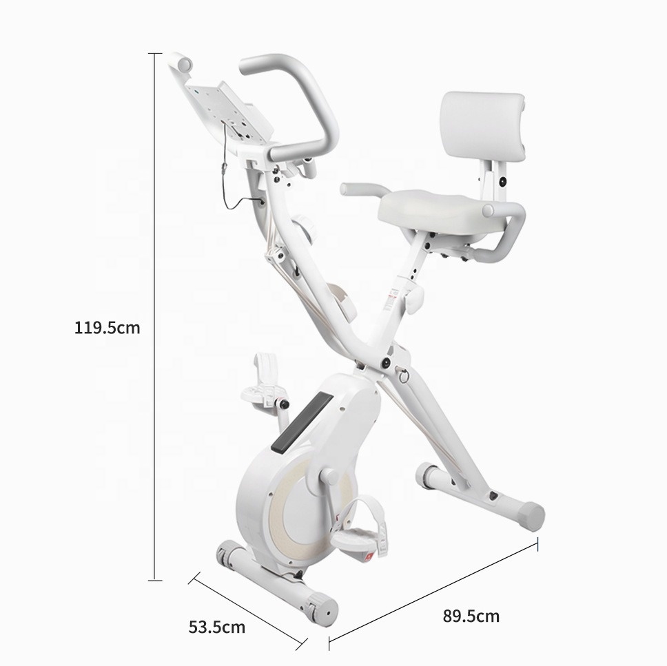 Vélo d'exercice vertical pliab - Exercise Bike Magnetic Resistance avis et prix