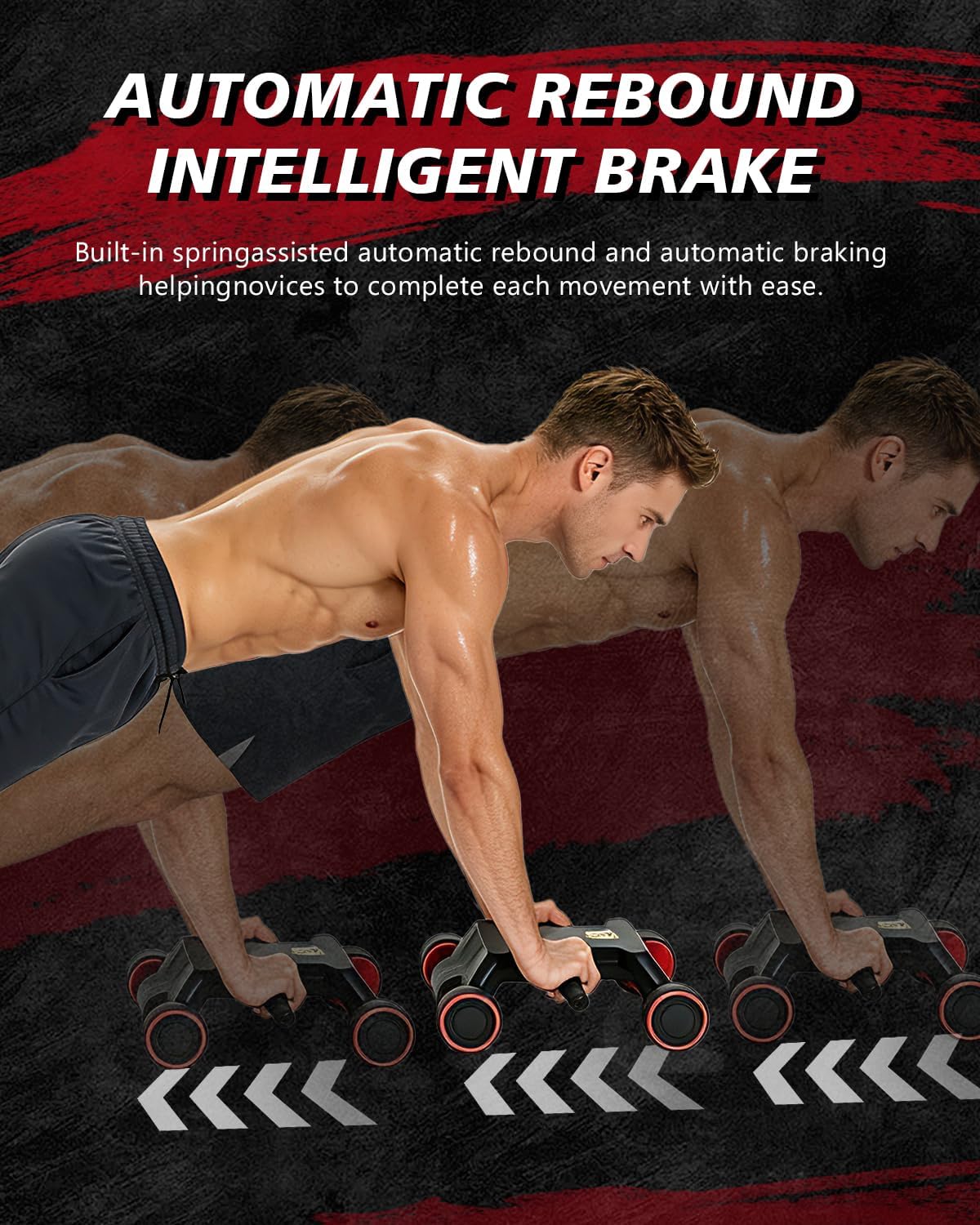 Roue abdominale, Ab Roller, Ab - Ab Roller Wheel With Elbow Support avis et prix