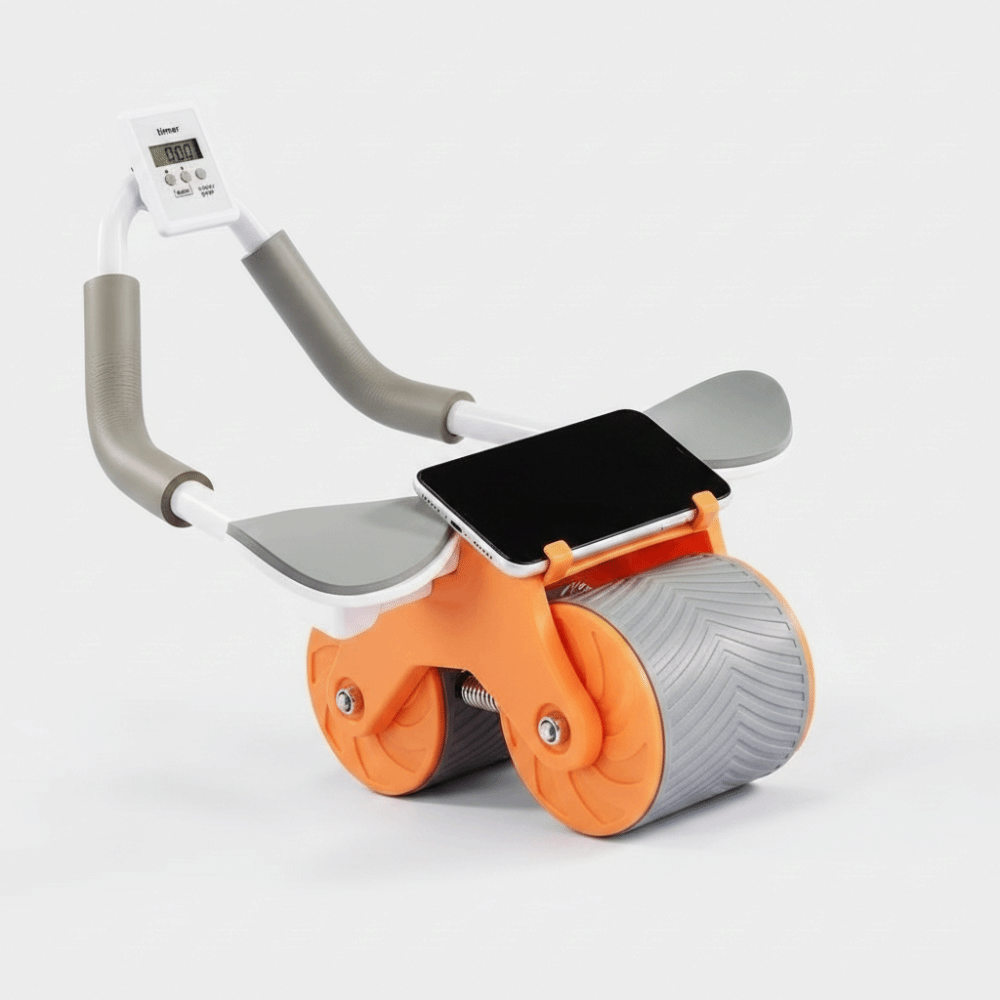 Roue abdominale automatique am - Ab Roller Wheel With Elbow Support avis et prix