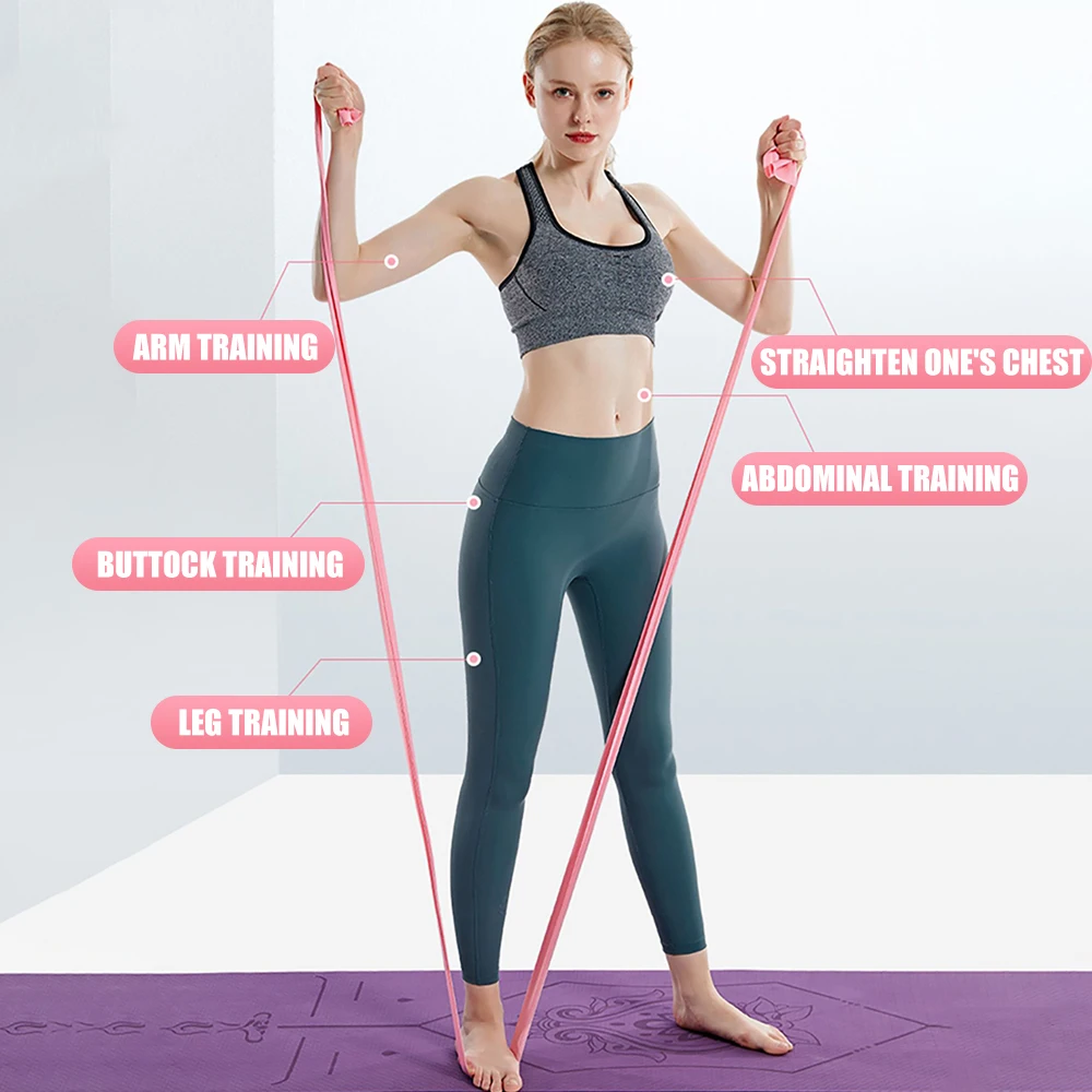 Longueur : 200cm Yoga Pilates  - Pilates Bar Kit With Resistance Bands avis et prix