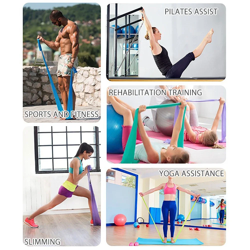 Longueur : 200cm Yoga Pilates  - Pilates Bar Kit With Resistance Bands avis et prix