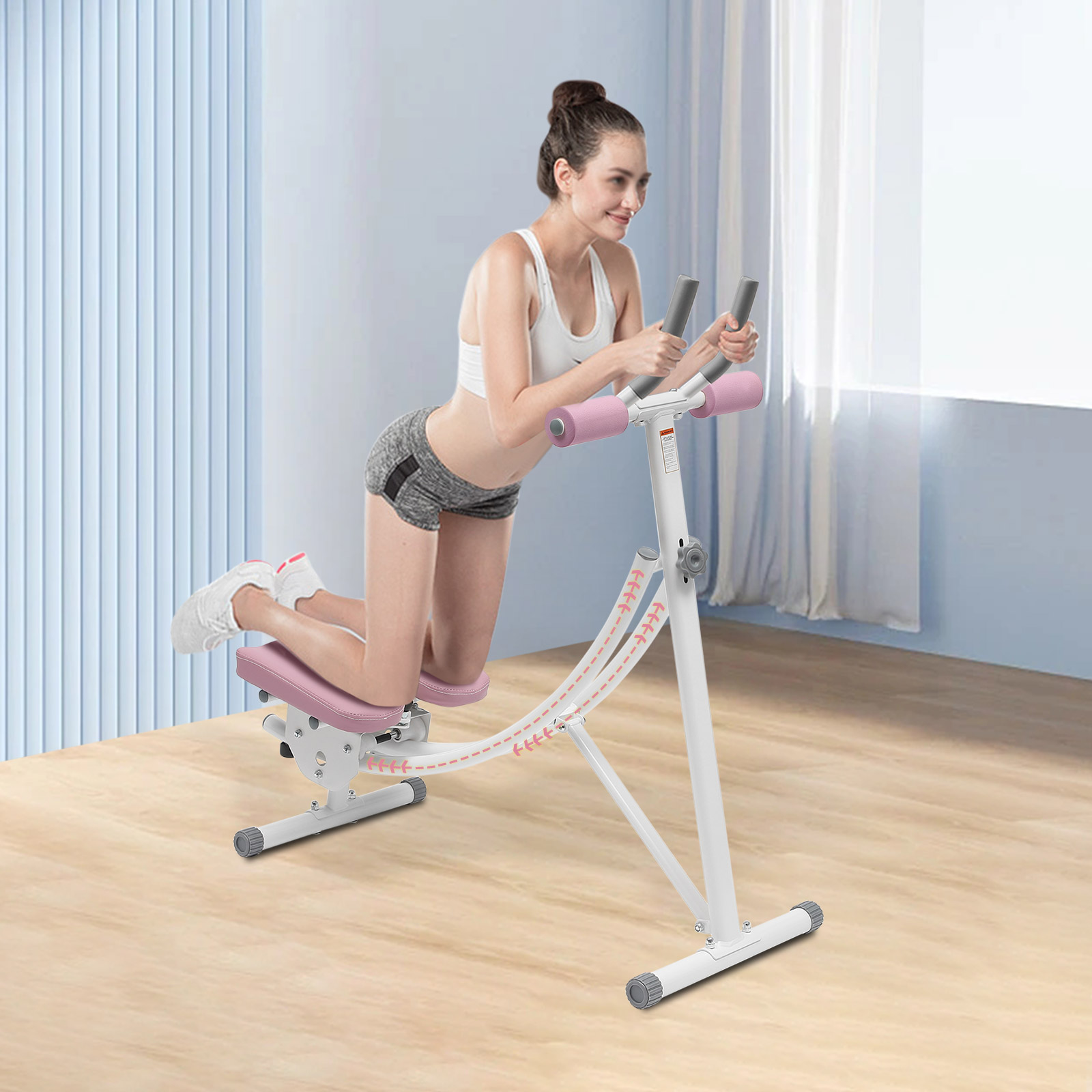 Machine d'entraînement des abd - Ab Roller Wheel With Elbow Support avis et prix