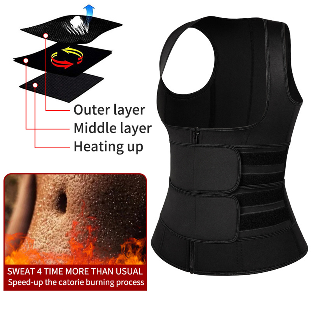Haut de sauna en néoprène pour - Sweat Waist Trainer Belt Neoprene avis et prix
