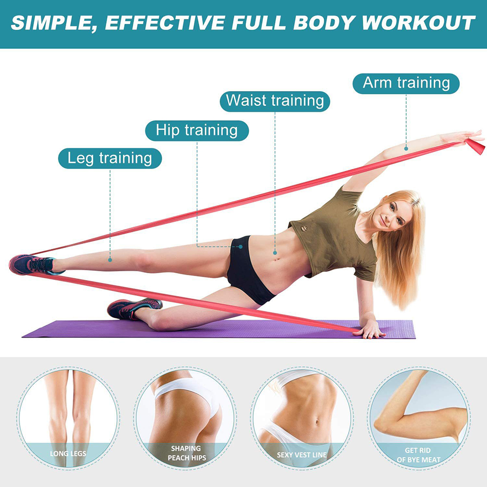 Bandes de résistance de Sport  - Pilates Bar Kit With Resistance Bands avis et prix