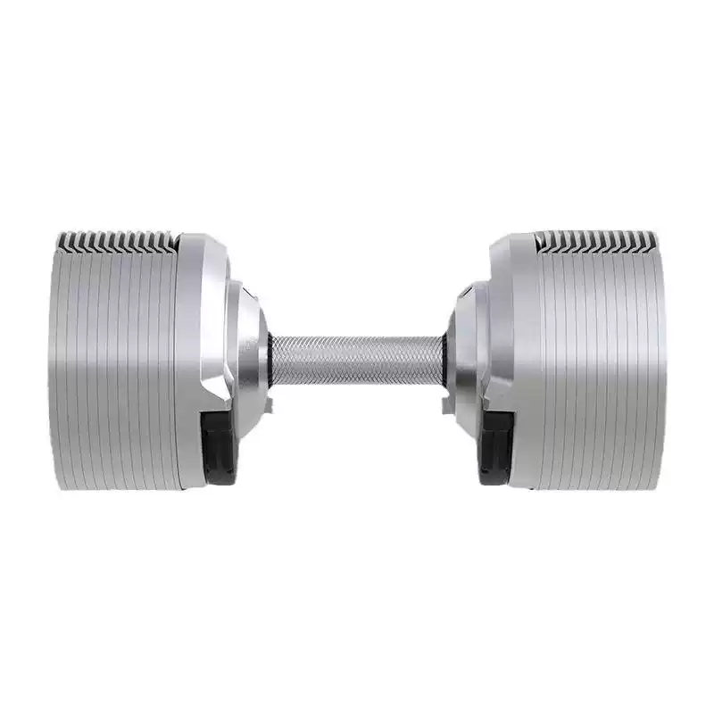 Haltères réglables argentés él - Adjustable Dumbbell Pair 40Kg avis et prix