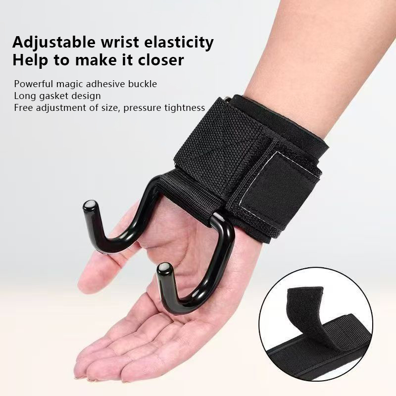 2 Crochets de levage de poids  - Wrist Wraps Weightlifting Support avis et prix