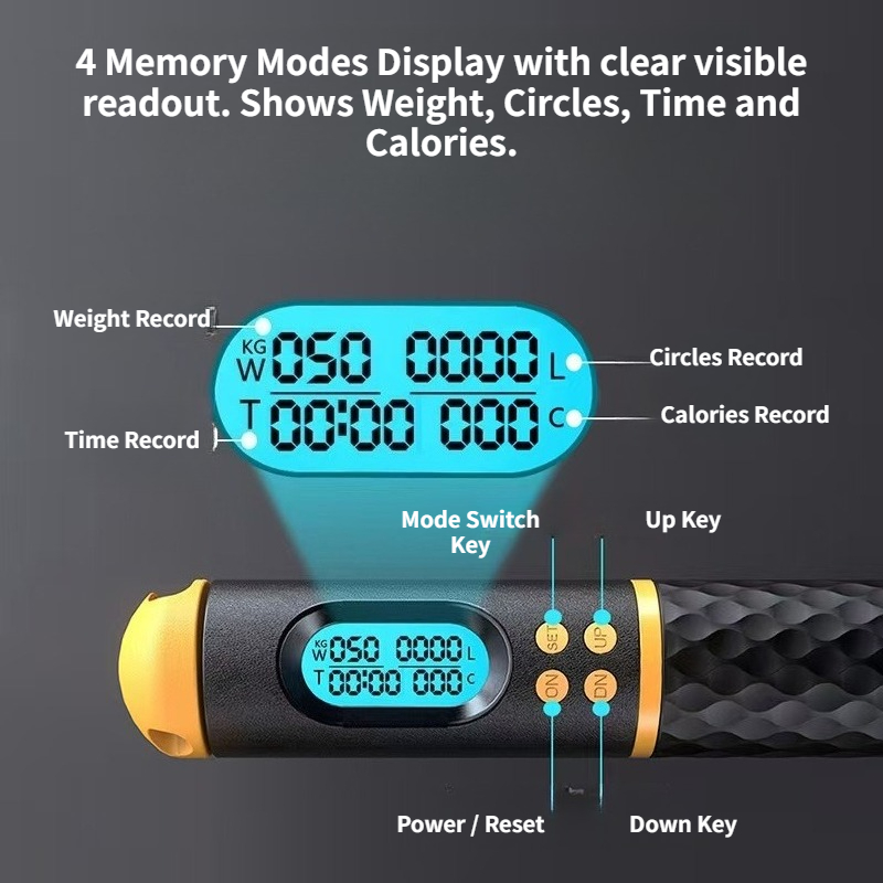 Corde à sauter intelligente, n - Smart Jump Rope Digital Counter avis et prix